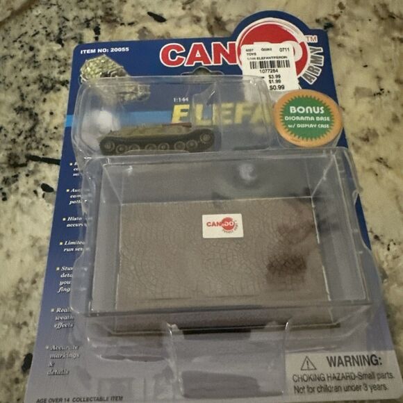 Dragon Models 1:144 CAN DO Pocket Army Tank 20055 ELEFANT Sd.Kfz. 184-Variant F - Picture 2 of 9